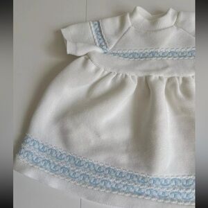 Vintage Friemanit Baby girl  Dress White